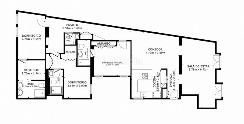 Foto c1b27485-8403-414b-a67c-f717eb283ba3. Apartament amb calefacció a Justicia-Chueca Madrid
