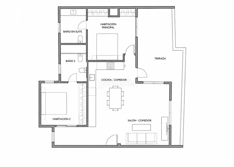 Foto f93c59ac-00b5-4d44-b9f5-04ea49285332. Apartament a Argüelles Madrid