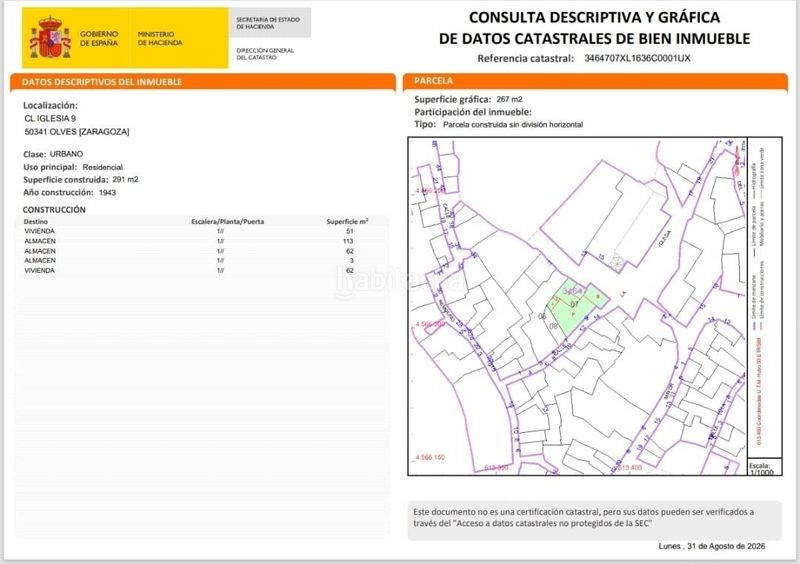 Foto de3fbbb8-429f-471a-b540-8488159eacf3. Masia a calle iglesia 9 a Olvés