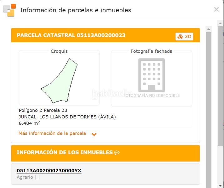 Foto 2ca1444f-6d8a-441d-91d4-f5bad0c97ef3. Finca rústica a calle ventana 24 a Llanos de Tormes (Los)