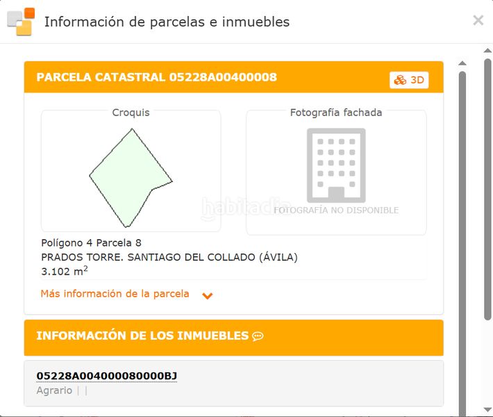 Foto 8bf63dd4-dac0-4da2-9e4e-082cae588230. Finca rústica a calle mayor 40 a Santiago del Collado