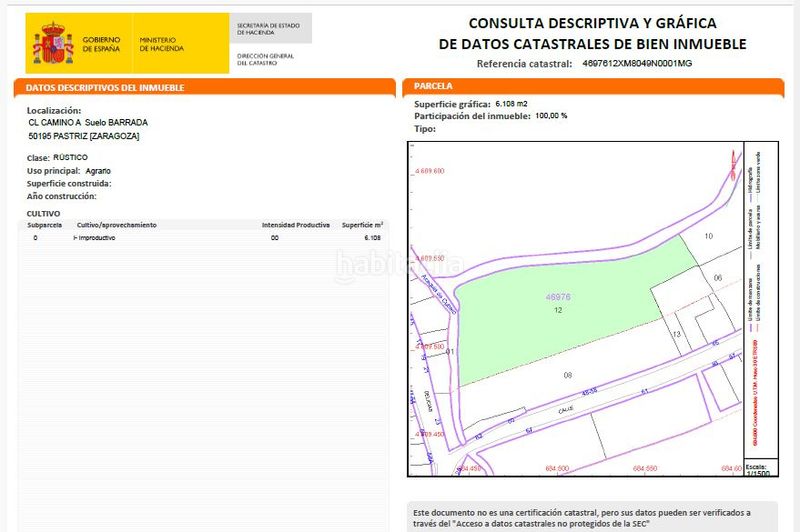 Foto a060dcb4-8ddf-4026-a5c5-ca48336248c7. Terreny residencial a Santa Isabel Zaragoza