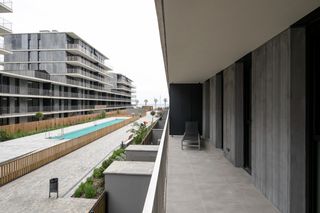 Apartament a Port. Amplio apartamento en venta con vistas al mar en badalona