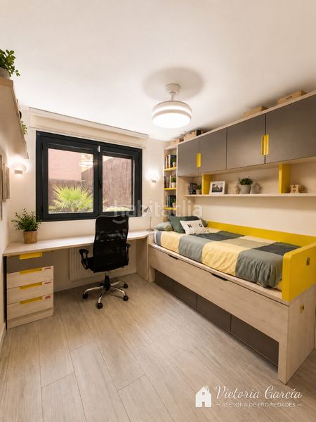 Foto 0a659a45-b470-40b6-bd7c-4160b4546c51. Planta baja bajo con dos patios, piscina salina, trastero y dos plazas de garaje en Miramadrid en Paracuellos de Jarama