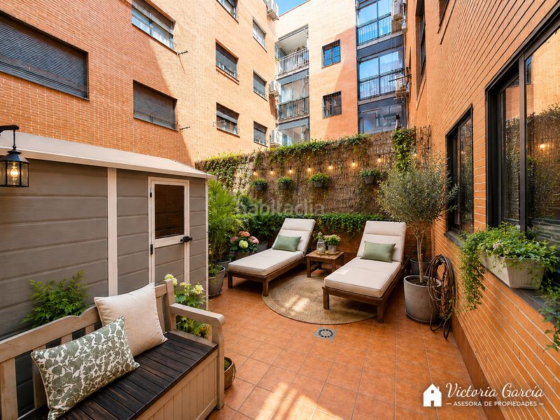 Foto 9798c28c-4f6f-40aa-bfa6-580273f29bde. Planta baja bajo con dos patios, piscina salina, trastero y dos plazas de garaje en Miramadrid en Paracuellos de Jarama