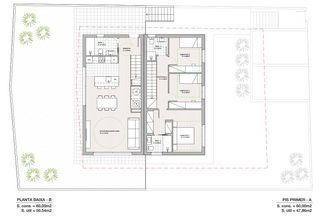 Casa  Carrer de grècia. Vivienda unifamiliar de obra nueva con jardín y parking para 2 c