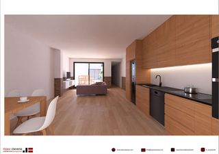 Pis  Carrer de l'infant martí. Planta baja de obra nueva con patio privado de 30 m² en la mauri