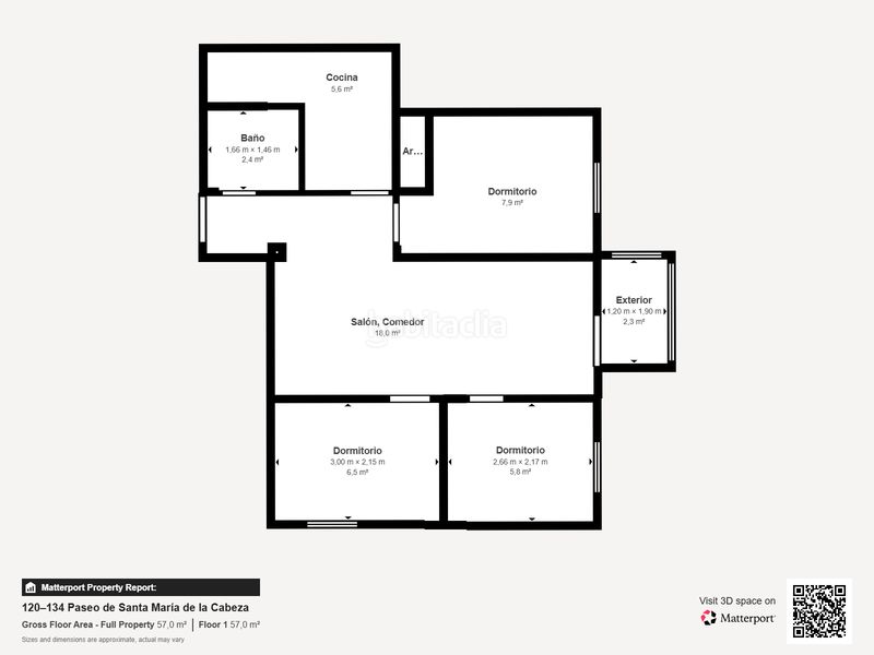 Piso en paseo de santa maría de la cabeza 124 capital home alpedrete vende coqueto piso exterior en finca con ascensor en Madrid - Imagen 34