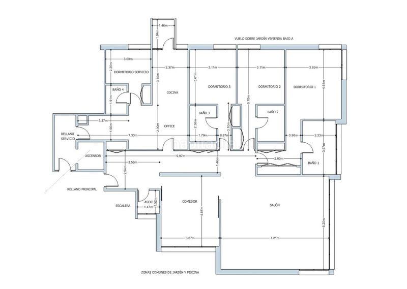 Foto b1e890d1-931a-4a1f-b92d-6cd0b4d0f323. Pis amb calefacció piscina a Nueva España Madrid
