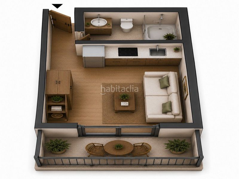 Foto 6a75e2d7-a70f-4a46-b15c-8483ddde509c. Apartament amb piscina a Manantiales-Estación de Autobuses Torremolinos
