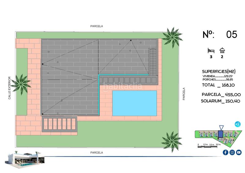 Foto c2a42f52-d7c1-4674-92f7-6e2d62c47340. Casa amb piscina a Algorfa