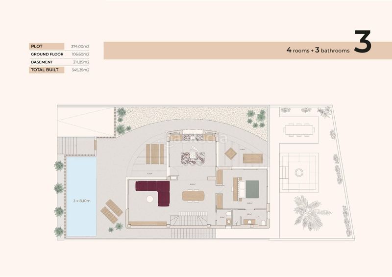 Foto 9fc1f002-444c-4d1b-93d4-a1aa273c8525. Casa amb piscina a Algorfa