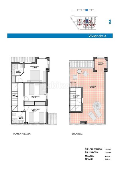 Foto d85db957-f43d-4921-8f7c-569b92750200. Casa adossada a Bigastro