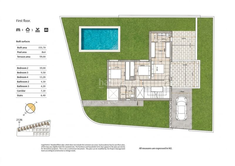Foto b215215a-50f4-47c9-a3f7-24f5c75ef944. Casa amb piscina a Algorfa