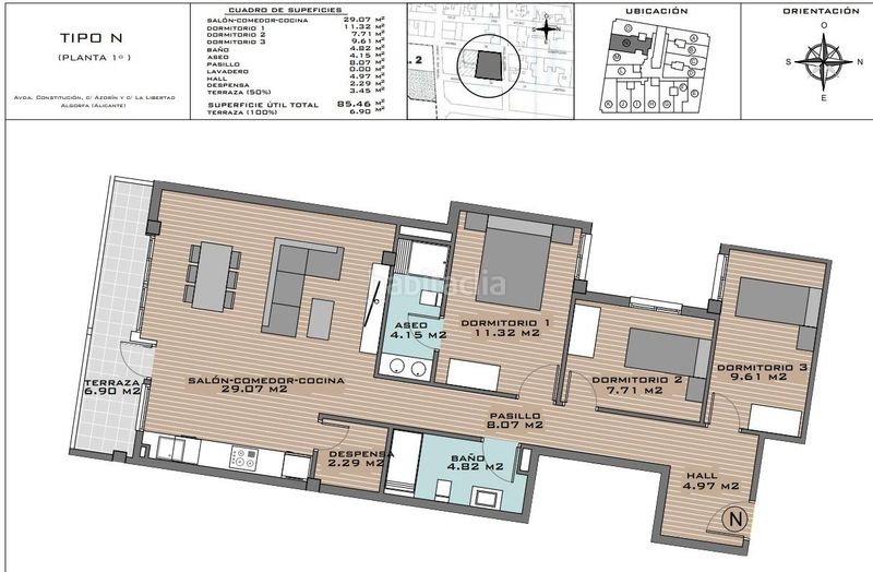 Foto 2ebbc7c6-c7e2-4c30-8433-df8cded97feb. Apartament a Algorfa