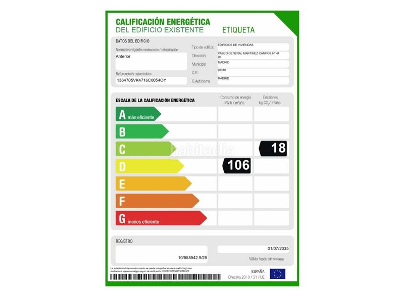 Foto 79ef6f74-15b8-4a46-afc3-59c18447aacc. Àtic amb calefacció aparcament a Almagro Madrid