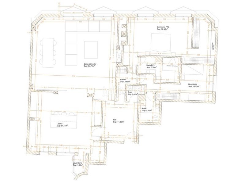 Foto a4409566-9eac-4445-923f-cac18086ce49. Àtic amb calefacció aparcament a Almagro Madrid