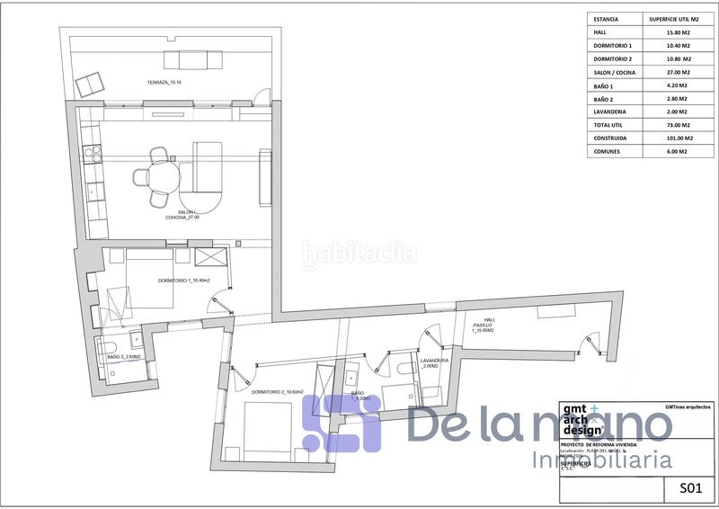 Foto 5a2a78a7-602d-42c2-8ed8-41e86aa330f9. Àtic a plaza angel 3 a Cortes-Huertas Madrid