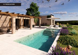 Finca r�stica a Algaida. Exclusiva finca r�stica de 21.915 m� con proyecto aprobado en al