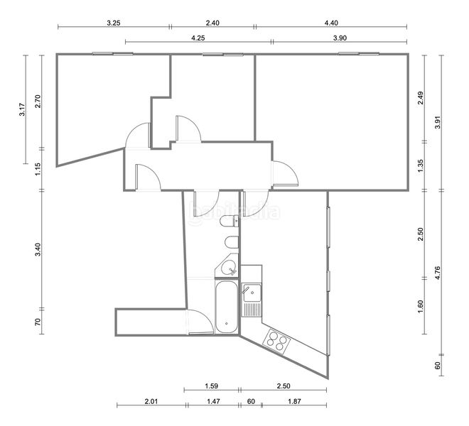 Foto 1c7a0342-5d36-4be7-ae20-aa43d178b02f. Apartamento  en el corazón histórico en Jaca