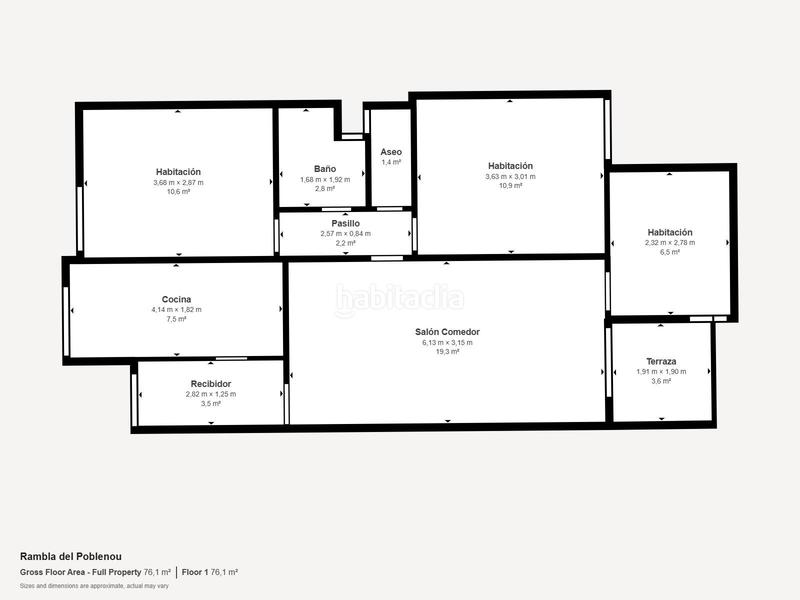 Foto 28509d17-20ab-4534-8b08-1a4251c82be4. Piso  en la misma rambla del Poblenou en Poblenou Barcelona