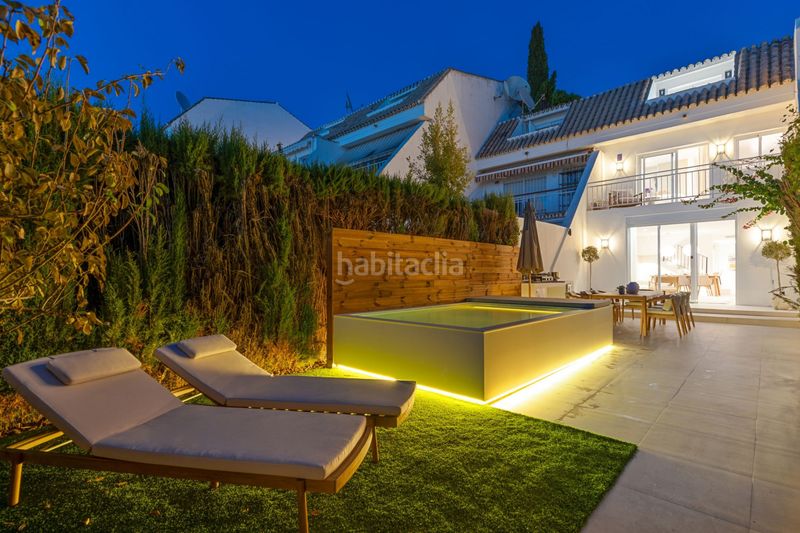 Foto 0dbd3521-d030-4f97-b9ff-85e493eabe21. Casa adossada amb piscina a Nagüeles Alto Marbella