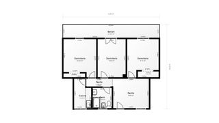 Pis a Centro-Calzada-Cabo Noval. Piso 3 habitaciones en infanta beatriz