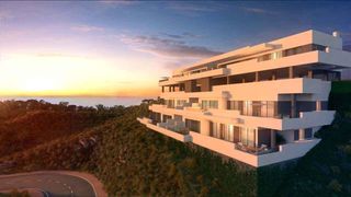 Apartament a La Cala Mijas. Complejo residencial de obra nueva en las lagunas de mijas