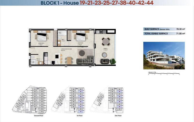 Foto 056a23a2-67be-4564-91a0-4eea282fbb4c. Àtic amb aparcament piscina a La Marina Elche / Elx