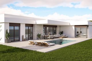 Xalet a Pinoso. Villas de nueva construcción a medida en pinoso alicante amplias