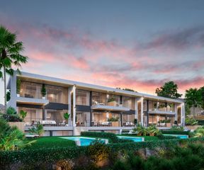 Casa adosada en Los Naranjos. Complejo residencial de lujo de nueva construcción en nueva anda