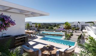 Penthouse in La Concha - Resina Golf. Apartamentos de nueva construcción con vistas al mar o a la mont