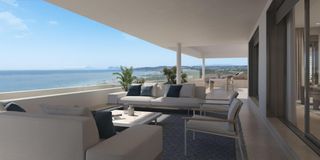 Erdgeschoss in Guadalobón. Viviendas de obra nueva con vistas al mar en la mejor zona de es