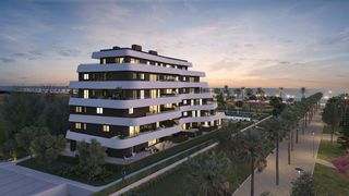 Ground floor in Los Álamos. Apartamentos de nueva construcción frente al mar en los álamos,