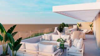 Ático en Mijas Golf. Modernos apartamentos de nueva construcción en mijas golf, cerca