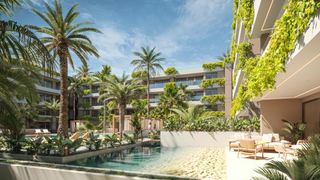 Planta baja en San Pedro de Alcántara Pueblo. Apartamentos de lujo de nueva construcción en marbella oeste