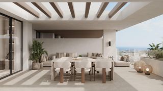 Attique à Las Lomas. Apartamentos de lujo de nueva construcción en estepona, a solo 4