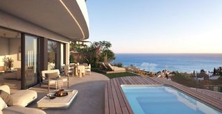 Maison jumelée à Torreblanca del Sol. Adosados de lujo de nueva construcción en venta en las lomas del