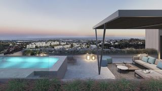 Àtic a La Quinta. Exclusiva urbanización con vistas al mar en la costa del sol