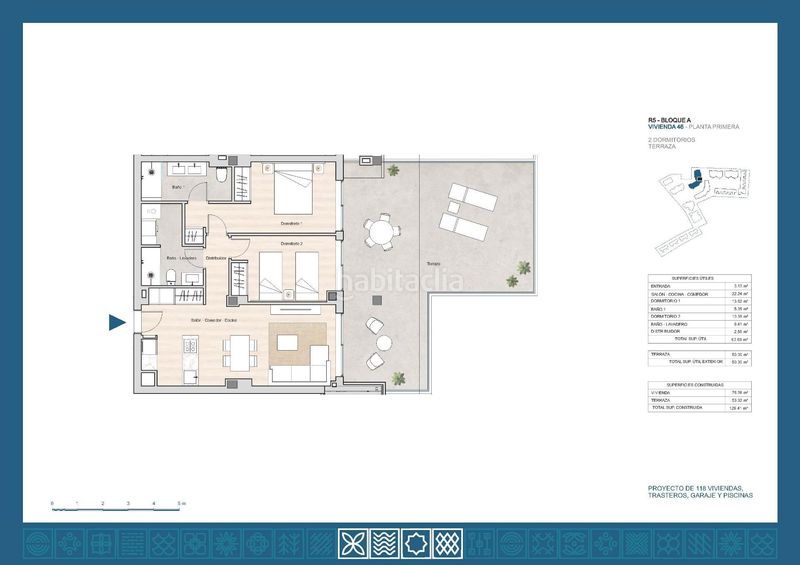 Foto 1abbd55e-a99a-4ad0-85e1-b0fb316ab607. Apartament amb aparcament piscina a El Zabal-Santa Margarita Línea de la Concepción (La)