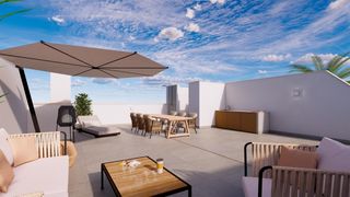 Casa a El Mojón. Proyecto de obra nueva en torre de la horadada, a 500 m de la pl