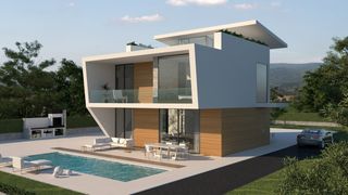 Chalet in Campoamor. Villas de obra nueva a 250 m de la playa en campoamor