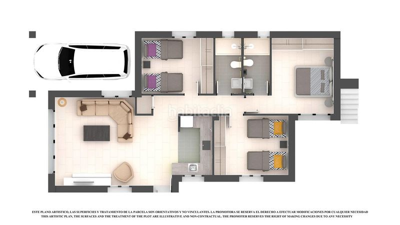 Foto fee9ea9b-dac6-4c34-9d92-263a4efb7a37. Chalet con parcheggio in Las Lomas de Rame-Bahía Bella Alcázares (Los)