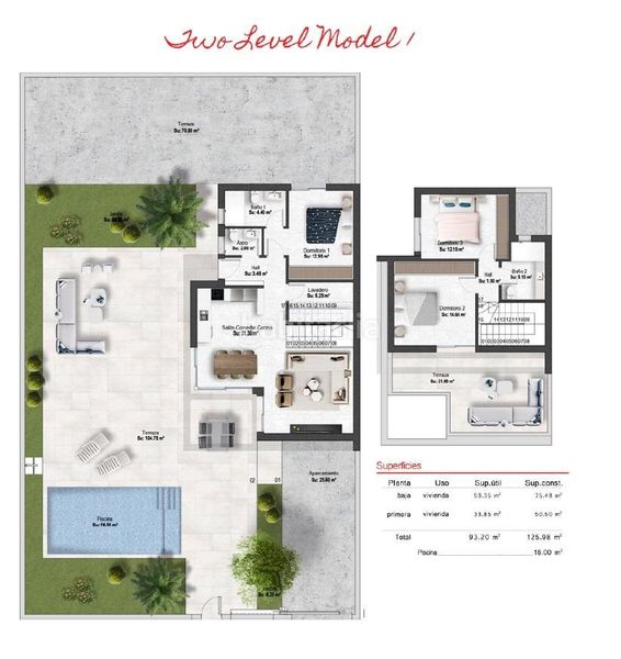 Foto 76862af3-b5f7-480f-a043-54124777a935. Xalet amb aparcament piscina a Baños y Mendigo Murcia