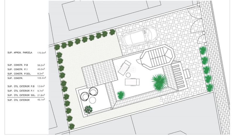 Foto f2237345-e6dd-47f8-9783-8b9069ee2494. Xalet amb aparcament piscina a San Fulgencio