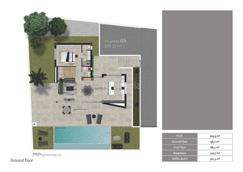 Foto f219f81c-f68e-4f9d-9bf9-f161d5298fd6. Xalet amb aparcament piscina a balcón de ponoig - Polop paradis - Polop hills Polop