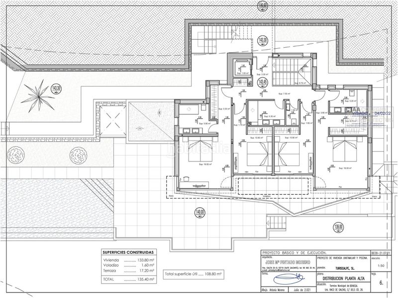 Foto 5f6b94a8-a846-4d8b-b266-321ea6f615f9. Xalet amb aparcament piscina a La Fustera Benissa