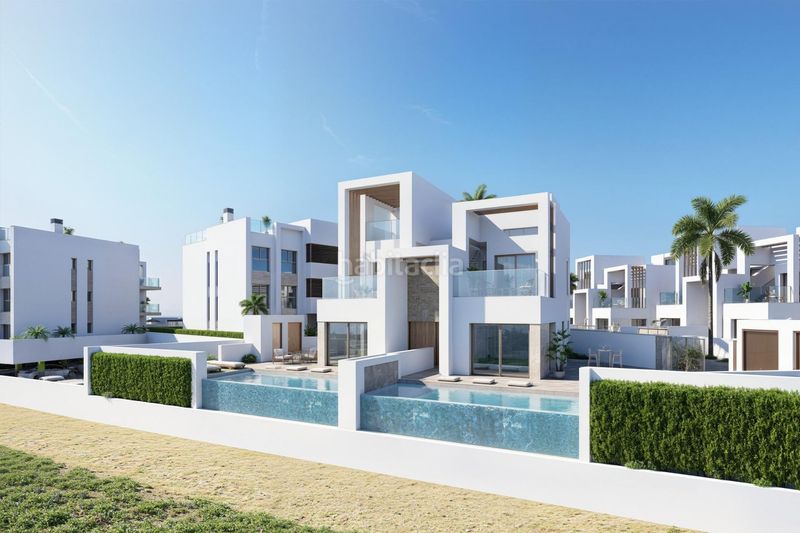 Foto c86f9ad9-b8a3-4a60-a96b-8227692f2c96. Casa aparellada amb aparcament piscina a Las Lomas de Rame-Bahía Bella Alcázares (Los)