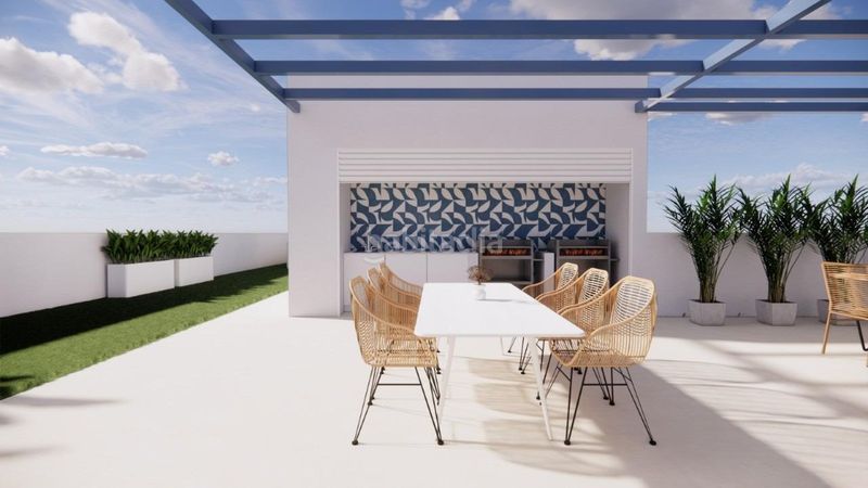Foto ee421cbb-eeb9-4dee-ad89-64cbd3fb15d2. Ground floor with pool in Torre de la Horadada Pilar de la Horadada
