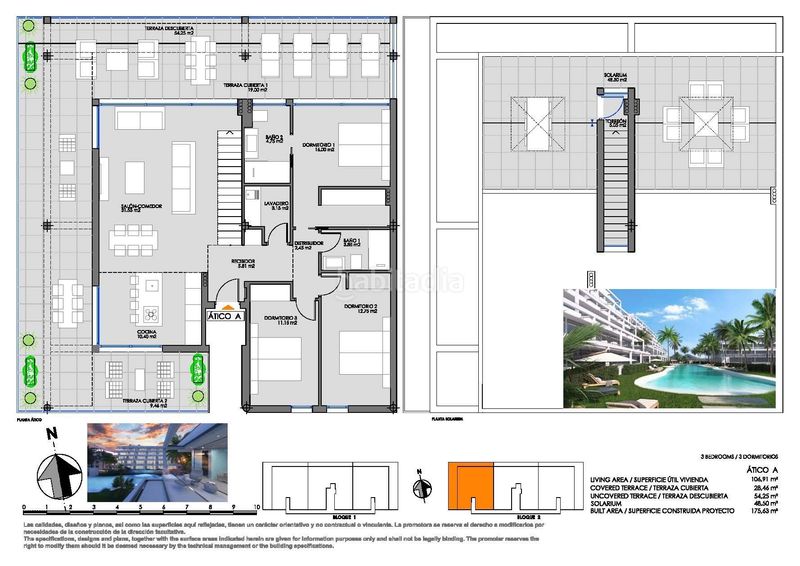 Foto bea864fb-c901-4b14-9f0a-36ab71af5800. Àtic amb aparcament piscina a Islas Menores-Mar de Cristal Cartagena